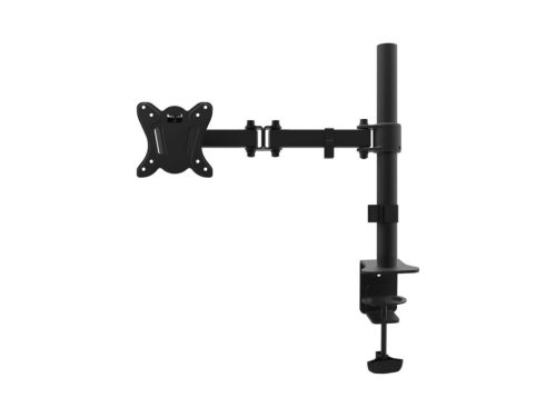 EQuip 13"-27" Articulating Monitor Desk Mount Bracket Black