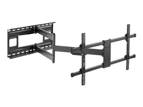 EQuip 43"-80" Long Arm Full Motion TV Wall Mount Bracket Black