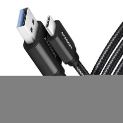   AXAGON BUCM3-AM10AB Speed USB-C > USB-A 3.2 Gen 1 Cable 1m Black