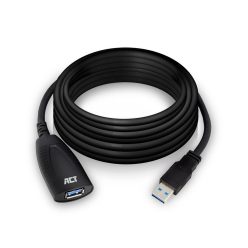 ACT AC6105 USB3.2 Booster 5m Black