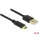 DeLock USB 2.0 cable Type-A to Type-C 4m Black