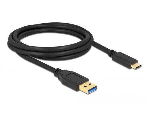 DeLock  SuperSpeed USB (USB3.2 Gen1) Cable Type-A to USB Type-C 2m Black