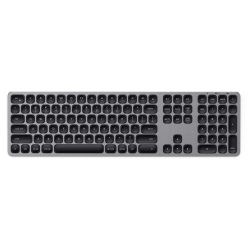   Satechi Aluminum Bluetooth Wireless Keyboard for Mac Space Gray US