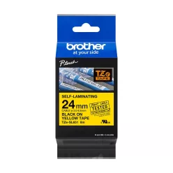   Brother TZe-SL651 laminált P-touch szalag (24mm) Black on Yellow - 8m