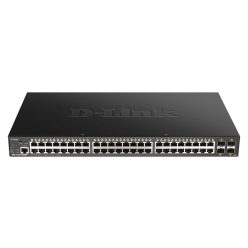   D-Link DGS-1250-52XMP 52-Port 10-Gigabit Smart Managed PoE Switch