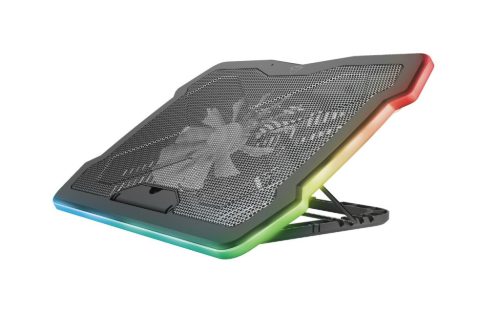 Trust GXT 1126 Aura RGB Multicolour-illuminated Laptop Cooling Stand