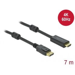 DeLock Active DisplayPort 1.2 to HDMI Cable 4K 60Hz 7m