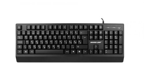 Silverline KB102 Billentyűzet Black HU