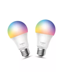  TP-Link Tapo L530E Smart Wi-Fi Light Bulb Multicolor (2-pack)