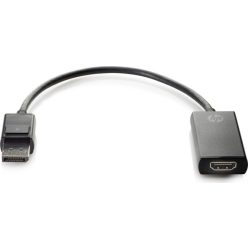 HP DisplayPort To HDMI True 4K Adapter Black