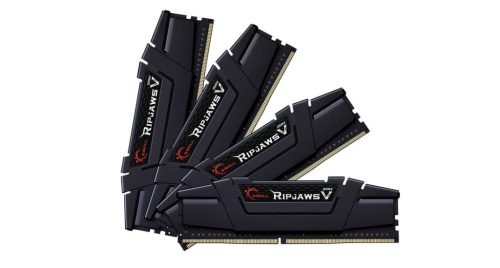 G.SKILL 32GB DDR4 3200MHz Kit(4x8GB) Ripjaws V Black