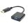 Gembird DisplayPort to VGA M/F adapter 0,2m Black