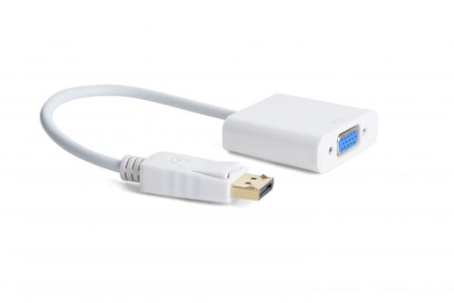 Gembird DisplayPort to VGA M/F adapter 0,2m White