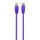 Gembird CAT5e U-UTP Patch Cable 1m Purple