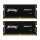 Kingston 32GB DDR5 4800MHz Kit(2x16GB) SODIMM Fury Impact Black