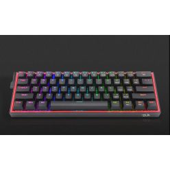   Redragon Fizz Pro black, wired&2.4G&BT Mechanical Keyboard, RGB, brown switch Black HU