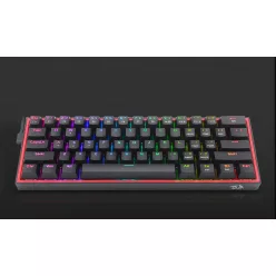   Redragon Fizz Pro black, wired&2.4G&BT mechanical Keyboard, RGB, blue switch Black HU