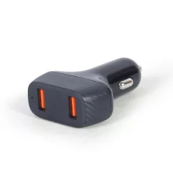   Gembird TA-U2QC3-CAR-01 2port USB Car Fast Charger QC3.0 36W Black