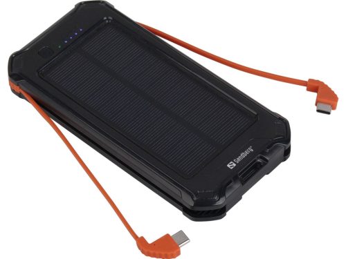 Sandberg 3in1 Solar 10000mAh PowerBank Black