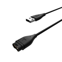   FIXED USB töltőkábel Garmin okosórához, 1 méter, Fekete