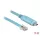DeLock Adapter USB 2.0 Type-C male > 1 x Serial RS-232 RJ45 male 3.0m Blue