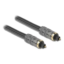DeLock Toslink male - male Standard Cable 2m Anthracite