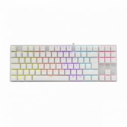   White Shark GK-2106W Commandos Blue Switch Mechanical Gaming Keyboard White HU