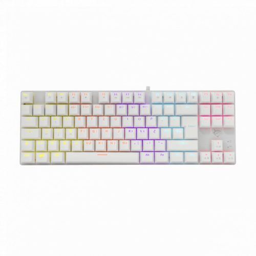 White Shark GK-2106W Commandos Blue Switch Mechanical Gaming Keyboard White HU