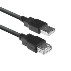   ACT AC3043 USB 2.0 extension cable A male - A female 3m Black