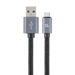   Gembird CCB-MUSB2B-AMCM-6-G USB2.0 - USB Type-C cable 1,8m Black