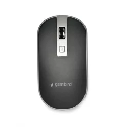 Gembird MUS-4B-06-BS Optical mouse Black/Silver