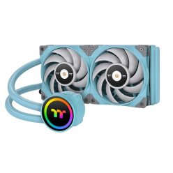   Thermaltake TOUGHLIQUID 240 ARGB Sync Turquoise All-In-One Liquid Cooler