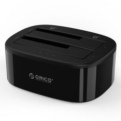   Orico 6228US3-C 2x 2,5"/3,5" HDD/SSD 2 Bay USB3.0 1 to 1 Clone Hard Drive Dock Black