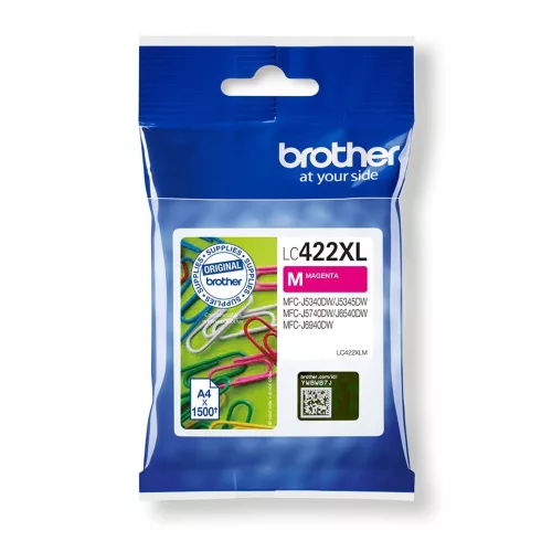 Brother LC-422XLM Magenta tintapatron