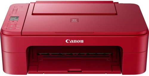 Canon TS3352 PIXMA wireless tintasugaras nyomtató/másoló/síkágyas scanner Red