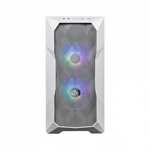 Cooler Master MasterBox TD300 Mesh ARGB Tempered Glass White