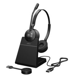   Jabra Engage 55 MS Teams Stereo Headset + Charging Station Black