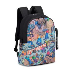 RivaCase 5420 Agora Skaters Urban Backpack Black