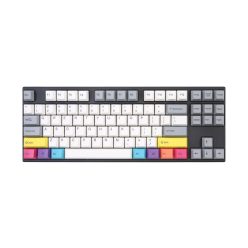   Varmilo VEA88 CMYK USB Cherry MX Blue Mechanical Gaming Keyboard Grey/White HU