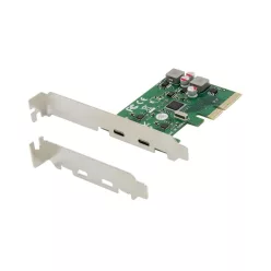   Conceptronic  EMRICK08G 2-Port USB 3.2 Gen 2 Type-C PCIe Card