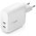 Belkin BoostCharge Dual USB-C PD Wall Charger 40W White