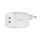 Belkin BoostCharge Dual USB-C PD GaN Wall Charger 65W White