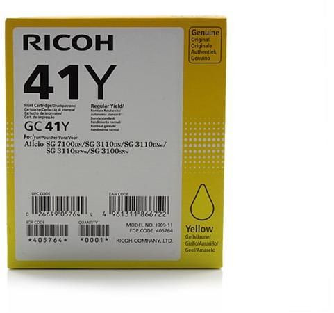 Ricoh SG3110 Yellow tintapatron