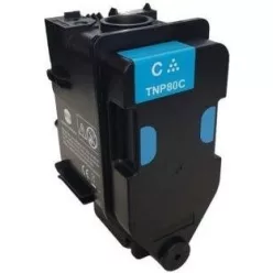 Konica Minolta TNP80C Cyan toner