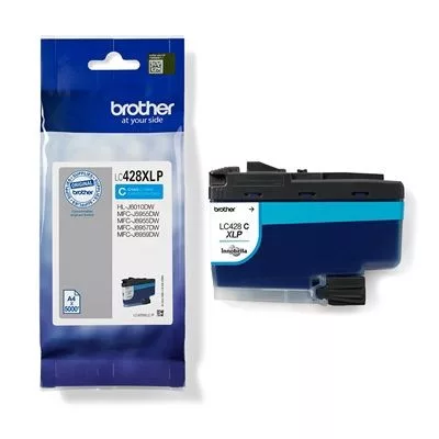 Brother LC428XL-CP Cyan tintapatron