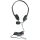 Manhattan Stereo Headset Black