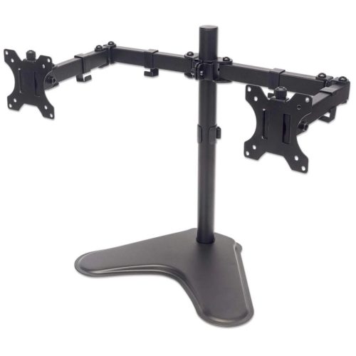 Manhattan Universal Dual Monitor Stand with Double-Link Swing Arms