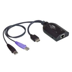   ATEN KA7168 USB HDMI Virtual Media KVM Adapter with Smart Card Support