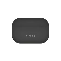   FIXED Silky Védőtok, Apple AirPods Pro 2 készülékhez, fekete