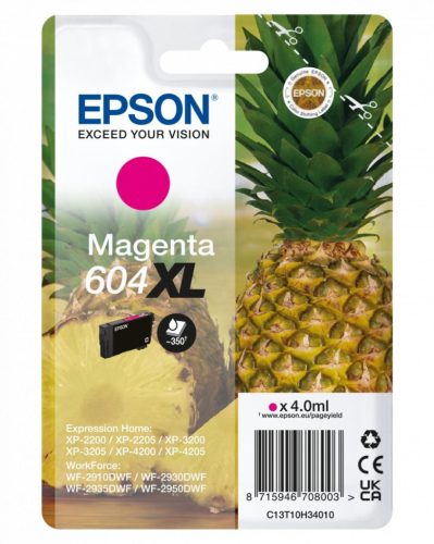 Epson T10H3 (604XL) Magenta tintapatron